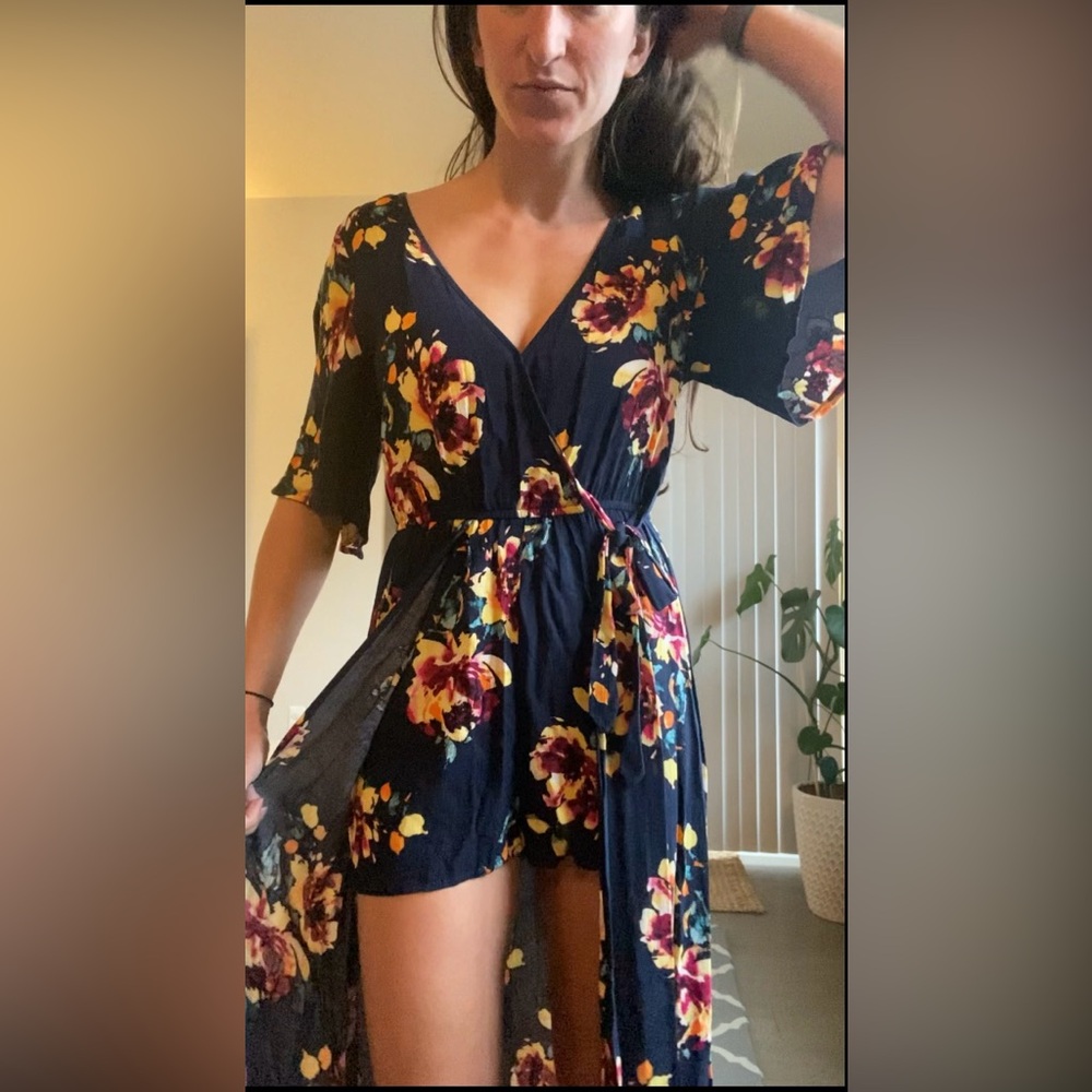 Floral Romper